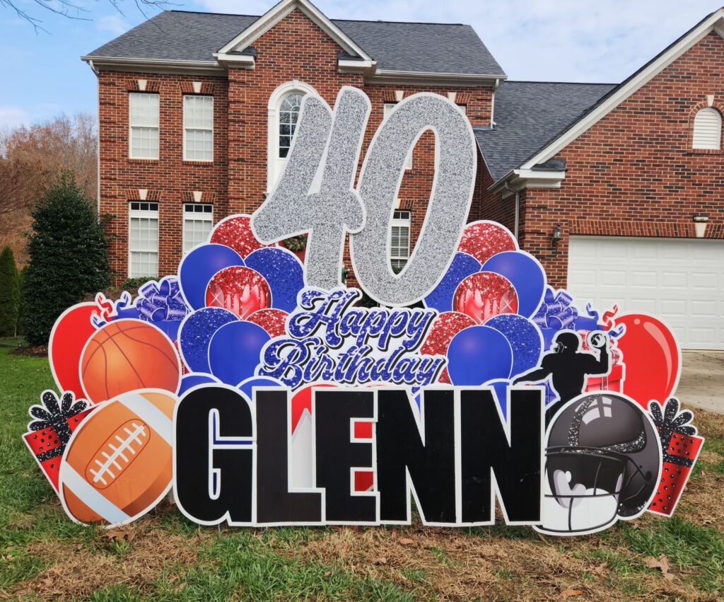 Glenn Yard Sign